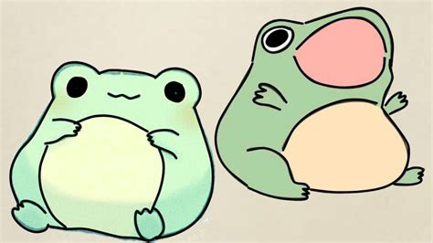 frog drawings easy and cute