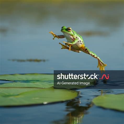 Stunning Frog Jumping Pictures