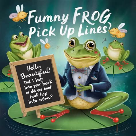 frog pick up lines