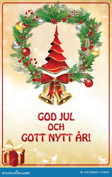 frohe weihnachten auf schwedisch