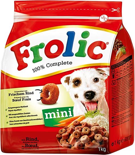 Frolic Hundefutter Trockenfutter für kleine, mittlere und große Hunde