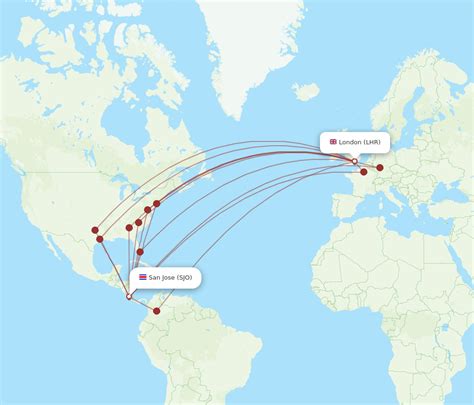 from san to lhr flight schedule