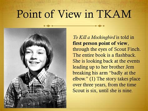 From Whose Point Of View Is The Story Told To Kill A Mockingbird