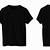 front and back black t shirt template