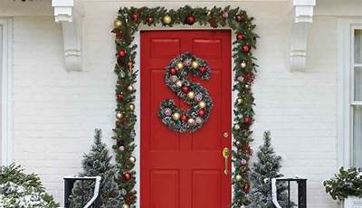 Front Door Christmas Decorating Ideas