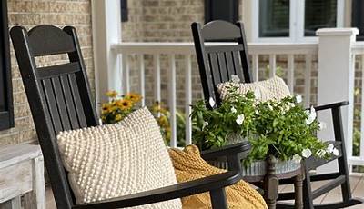 Front Porch Decorating Ideas With Rocking Chairs