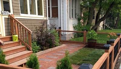 Front Yard Fence Ideas Pinterest