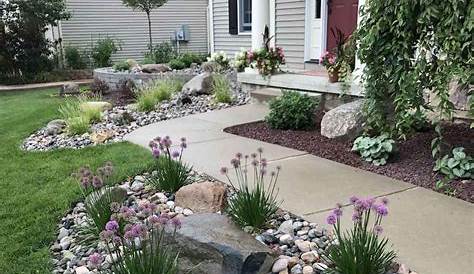 Front Yard Ideas With Rocks