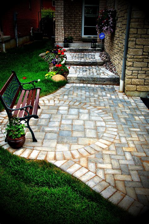 31 Most Popular Paver Walkway Design Ideas 건축