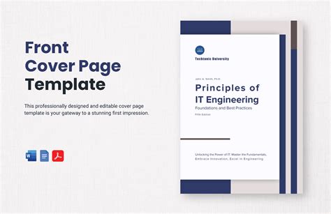 Front Cover Design Template