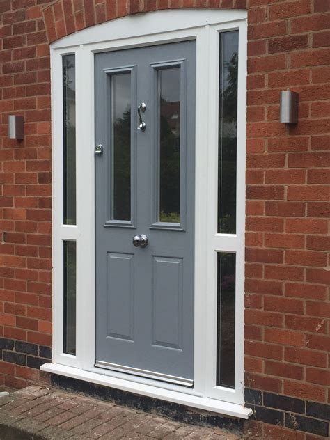 front door and frame same colour