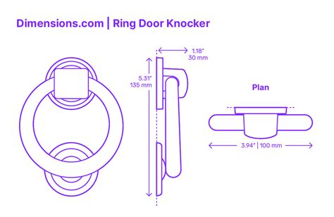 Front Door Knocker Height