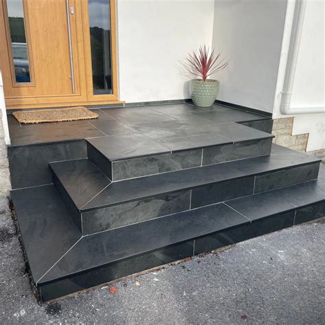 Front Door Steps Slate