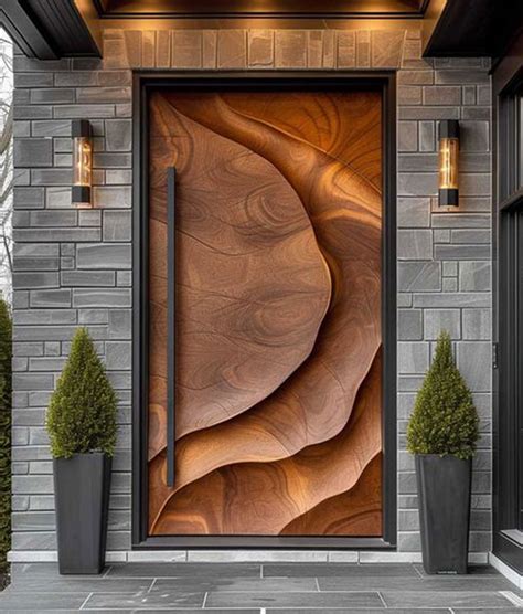Front Door Wall Design