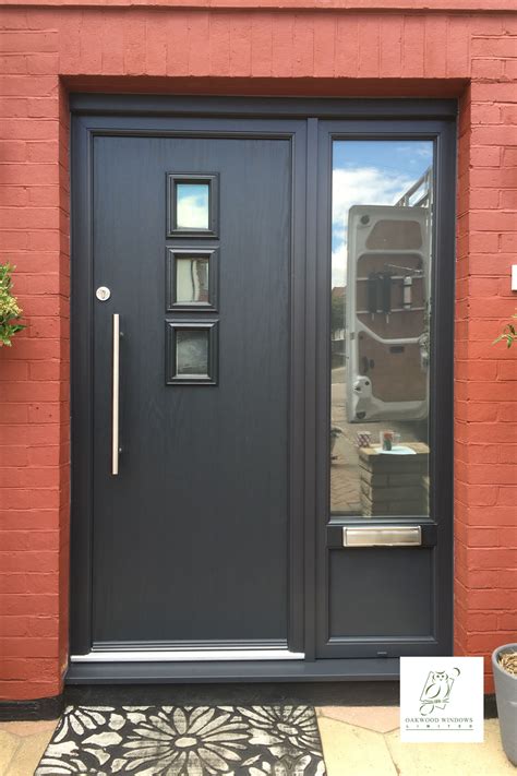 front doors with side