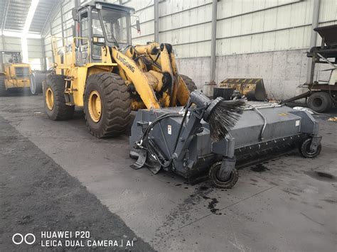 Front End Loader Sweeper Attachment