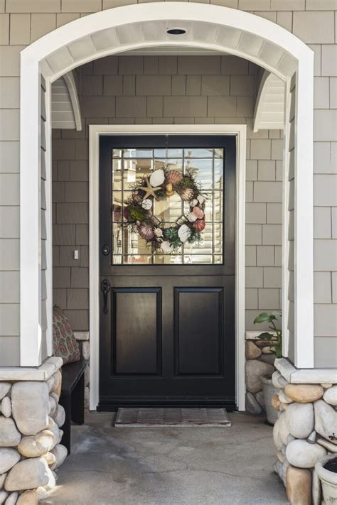 front entry door with lots of glass