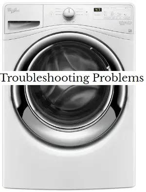 Front Load Washer Balance Problems