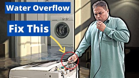 Front Load Washer Overflow