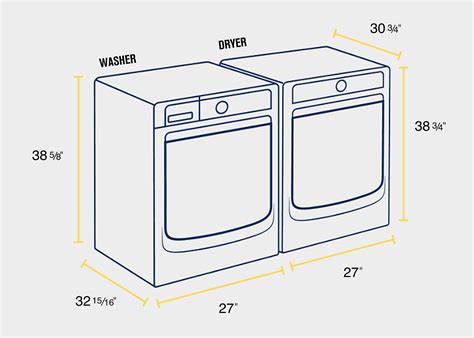 Front Load Washing Machine Requirements