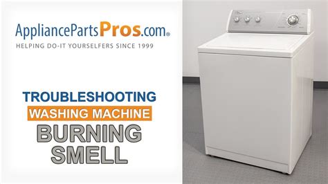 Front Loading Washing Machine Burning Smell