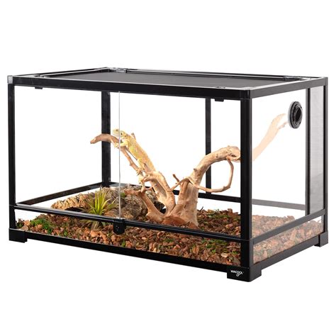 front opening bearded dragon tank