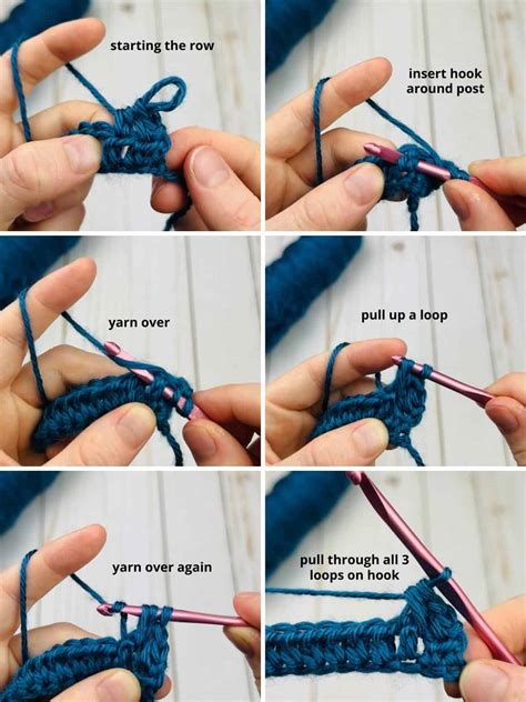 Front Post Half Double Crochet Tutorial