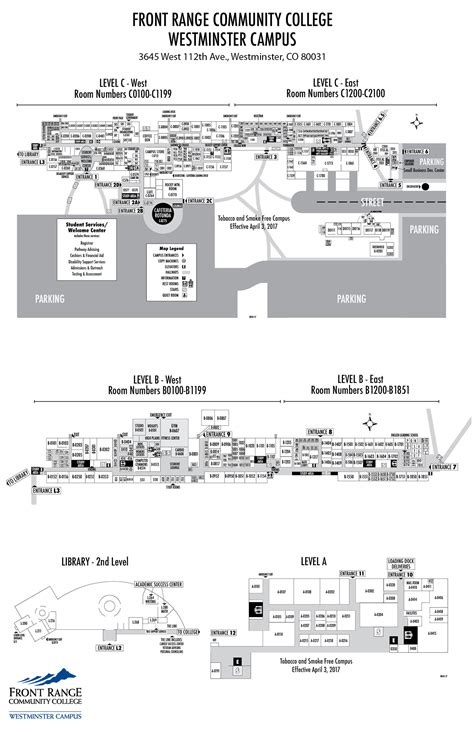 front range westminster campus map