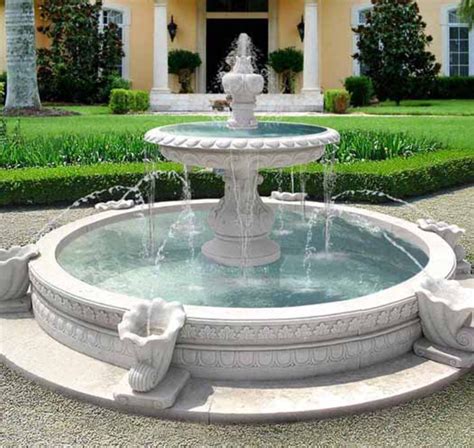 Custom Garden Fountains & Statuary in Kansas City at Rosehill Gardens