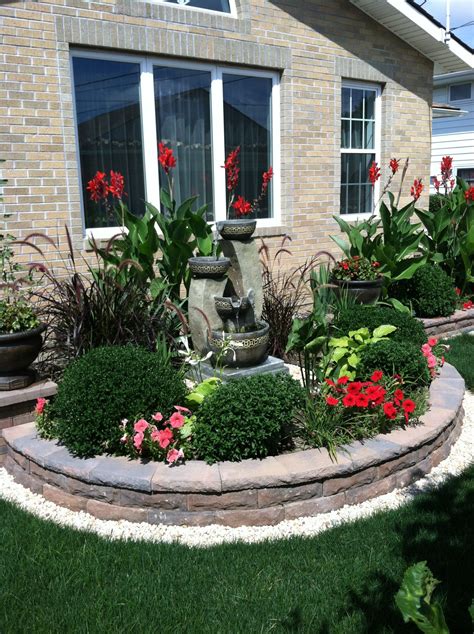 front yard planter bed ideas