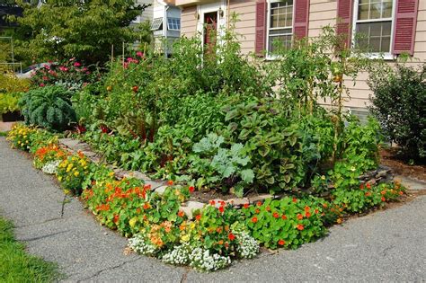 10 Great Front Yard Vegetable Garden Ideas 2022