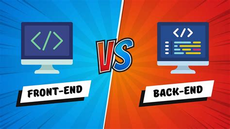 frontend vs backend development what is the difference