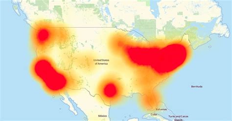 frontier internet service outage map