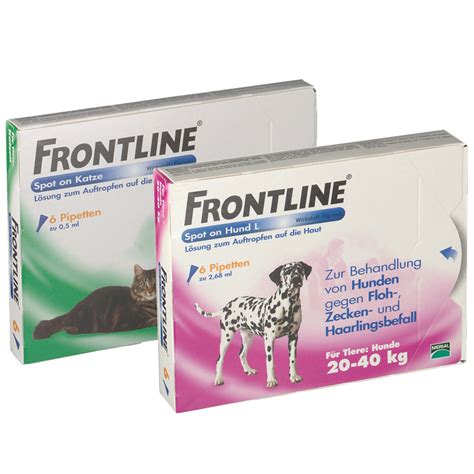 Frontline Spray gegen Zecken und Flöhe bei Hund und Katze 100