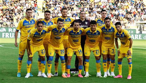 frosinone calcio prossime partite