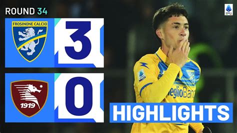 frosinone salernitana highlights