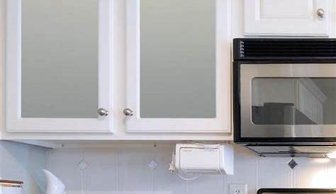 Frosted Glass Film For Kitchen Cabinets Window Is A More Affordable Alternative To Cabinet Doors This Site Offer Cabinet Doors European s Diy Projects