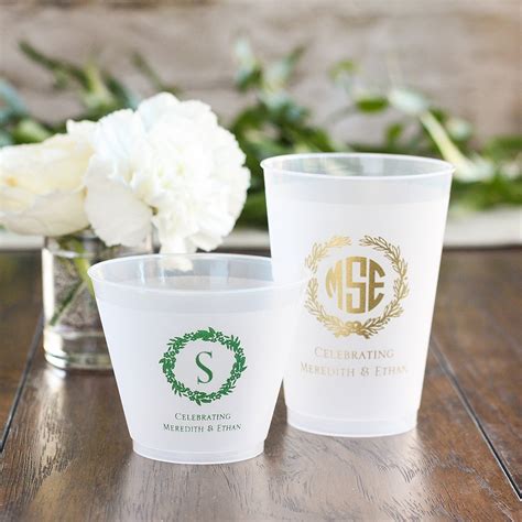 frosted cups personalized