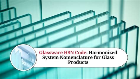 Frosted Glass Hsn Code