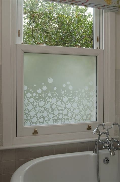 The Beauty Of Frosted Glass Window For Bathroom