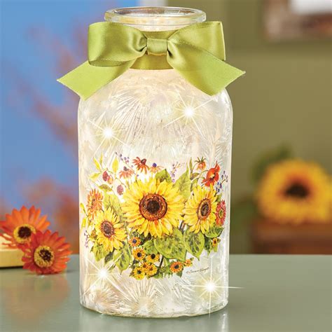 Frosted Jar Lamp