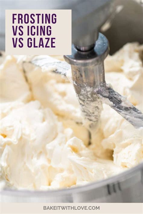 Frosting Vs Icing Vs Glaze