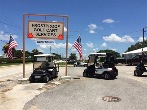 Frostproof Golf Cart Services