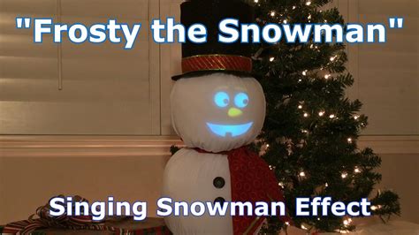 frosty the snowman singing