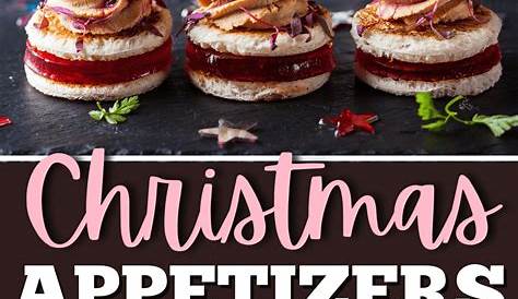 Frozen Appetizers For Christmas CHRISTMAS APPETIZERS 20 Creative And Fun Holiday