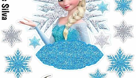 Frozen Cake Topper Printable