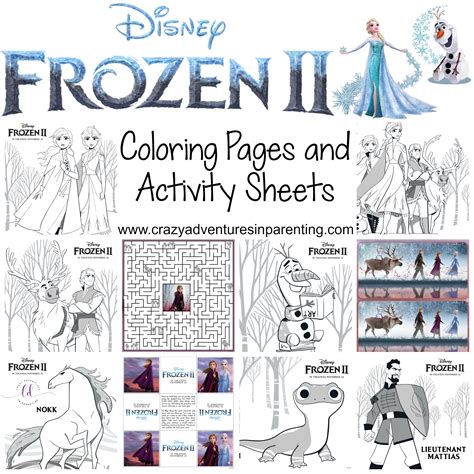 Frozen 2 Printables Free