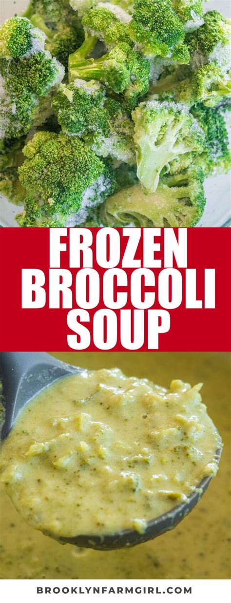 Frozen Broccoli Soup Uk