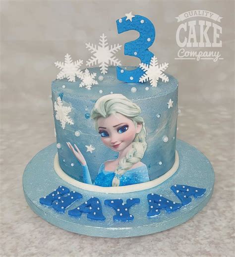 Disney Frozen birthday cake Miss Cupcakes