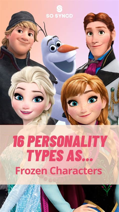 Frozen Characters Personality